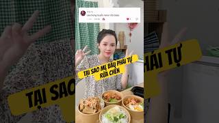 Lí do mẹ bầu không thuê rửa chén riêng mà phải tự rửa reviewdoan food meotiktok [upl. by Gnues768]