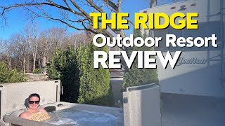 The Ridge Outdoor Resort Pigeon Forge Luxury RV Resort with Private Hot Tubs [upl. by Joung]