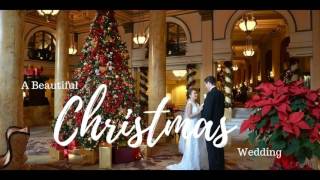 Festive Christmas Wedding Ideas on a Budget Ideas for a Christmas Wedding Pretty Designs [upl. by Ynnek]