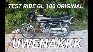 Test Ride GL 100 Original  Si Tua Tenaga Muda VLOG1 [upl. by Felicia]