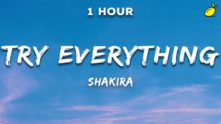 Shakira  Try Everything Lyrics [upl. by Stanfill]