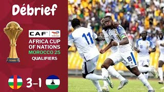 Résumé République Centrafricaine VS Lésotho  Qualification Can 2025 Journée 1 [upl. by Nnylacissej]