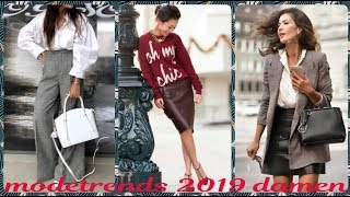 💃 Die neue Ideen zu mode herbst 2019 damen [upl. by Arahc]