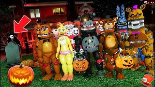 ANIMATRONICS vs TRICK OR TREATING 2018 GTA 5 Mods Funny Moments FNAF RedHatter [upl. by Hgielrebmik]