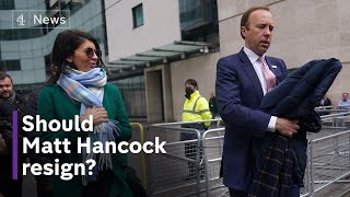 Debate Should Health Secretary Matt Hancock resign after breaking Covid rules [upl. by Aneela]