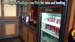 Disney Worlds Polynesian Resort Club Level Hawaii Building Concierge [upl. by Phelan]