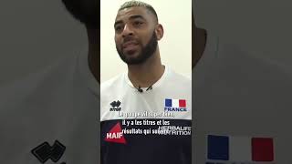 Interview dEarvin Ngapeth avant le Mondial de Volley 🎙 shorts volleyball ngapeth [upl. by Veradis]