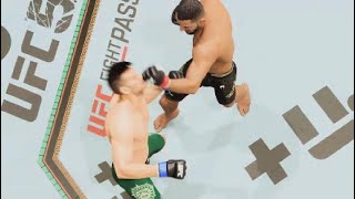 UFC 5 Dominick Reyes VS Chris Weidman Noche UFC Version [upl. by Etnaid]