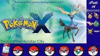 POKEMON X Mastered Frost Cavern Destination Anistar City [upl. by Eimam]