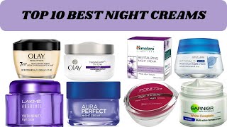 TOP 10 BEST NIGHT CREAMS FAIRNESS CREAM Mannalaimanskinandhealthcare [upl. by Ahseela49]