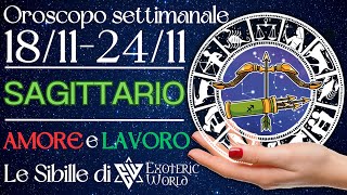 ♐ Sagittario Oroscopo settimanale  Nuova fase di crescita e miglioramenti  Lettura con Sibille [upl. by Porte162]