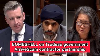 Bombshell on Trudeau government’s exclusive partnership with ArriveScam contractors GC Strategies [upl. by Arun]