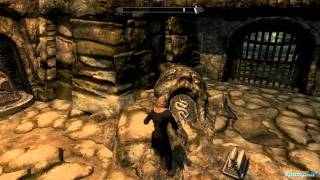 Skyrim Bleak Falls Barrow Pillar Puzzle Solution Video Tutorial [upl. by Arjan900]