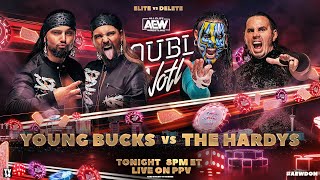 The Hardys v The Young Bucks  AEW Double or Nothing LIVE Tonight on PPV [upl. by Aelhsa]