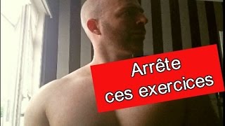 Musculation débutant  Stoppez ces exercices [upl. by Akined]