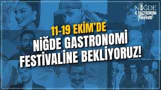 4 Niğde Gastronomi Festivali 1119 Ekimde Sizleri Bekliyor [upl. by Uno]