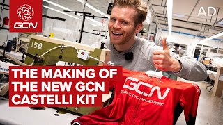 Inside Castelli Cycling  The Making Of GCN’s Aero Jersey [upl. by Ellehcrad999]