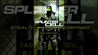 SPLINTER CELL DEATHWATCH  Netflix sigue apostando por las adaptaciones de videojuegos shorts [upl. by Lohse729]