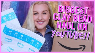 BIGGEST CLAY HEISHI BEAD HAUL ON YOUTUBE EVER  KellyPrepsterSTUDIO [upl. by Kantos]