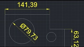 Dimensions Tutorial  AutoCAD [upl. by Thirzia]