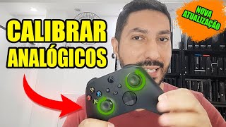 Como calibrar o analógico stick do controle Xbox usando o console ou PC [upl. by Alguire]