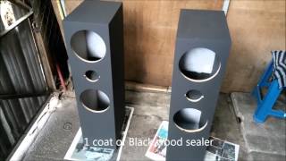 DIY Custom Speaker Enclosure  Aperiodic coupled bass reflex [upl. by Antsirhc]