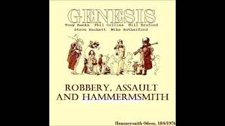 Genesis  Robbery Assault and Hammersmith  Live  1976 [upl. by Midis]