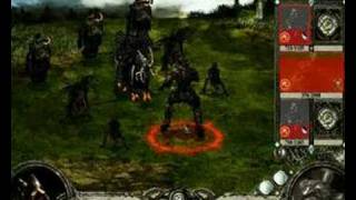 Disciples 2  Undead Hordes vs Galleans Beast [upl. by Eve]