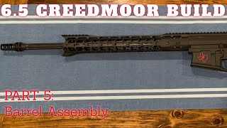 A Beginners Guide To Building An AR10 Part 5  Barrel Gas Block Muzzle [upl. by Norwood]