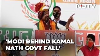 quotPM Modi Had Important Role In Overthrowing Kamal Nathquot BJP Leader [upl. by Tnayrb]