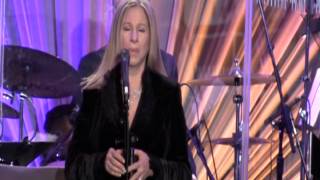 Barbra Streisand sings quotAvinu Malkeinuquot with a Hebrew choir at Friends of the IDF Hollywood [upl. by Langham]