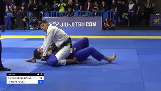 Mica Galvão vs Tarik Hopstock  2024 European JiuJitsu IBJJF Championship [upl. by Joellyn57]