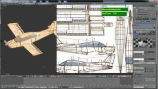 Blender 259 UV Layout Projection amp Texturing for the Airplane Timelapse Model [upl. by Nidia]