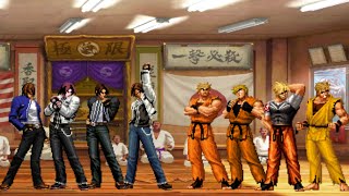 Kyo Team VS Ryo Team KOF MUGEN [upl. by Emiaj]