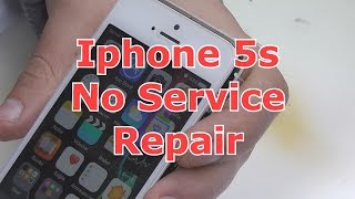 iPhone 5s No Service Repair [upl. by Liborio]