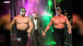 Hall of Fame WWE Hall of Fame Inductees  The Road Warriors amp Paul Ellering [upl. by Otrevogir]