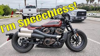 2024 Harley Davidson Sportster S Review [upl. by Allehcram]