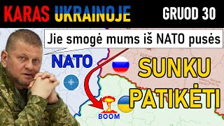 Gru 30 RUSAI DAROSI LABAI ĮŽŪLŪS Jie Naudoja NATO Oro Erdvę  Karas Ukrainoje Apžvalga [upl. by Gosnell]