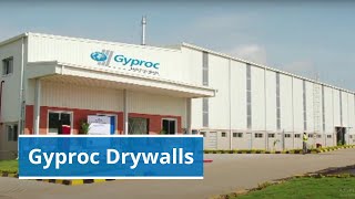 Gyproc Drywalls by SaintGobain  Light Weight Partition Systems  Easy To Install and Repair [upl. by Nerrat]