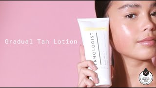 TANOLOGIST GRADUAL TAN LOTION  Moisturiser with added glow  Tanologst [upl. by Limemann]