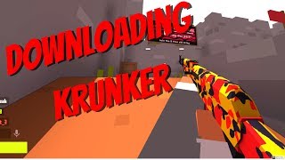 I Downloaded Krunkerio And This Happened [upl. by Arbrab]