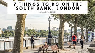 7 THINGS TO DO ON THE SOUTH BANK LONDON  London Eye  Tate Modern  Tower Bridge  Borough Market [upl. by Elspeth]