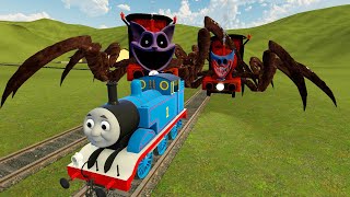 New Thomas the Tank Engine vs New Choo Choo Charles Capnap vs Choo Choo Huggy in Garrys Mod [upl. by Yelrebmyk]