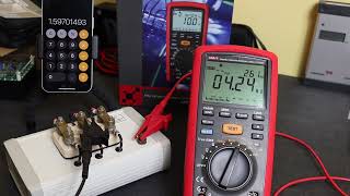 UniT UT505A Insulation Multimeter Timer Operation [upl. by Yesmar611]