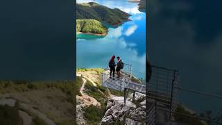 Bovilla lake albania 🇦🇱 albania hike lake nature destination placestovisit tirana [upl. by Arezzini931]