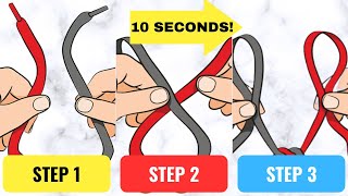 How to tie your shoe Step by step tutorial for kids [upl. by Palecek]