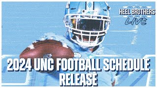 Reacting To The 2024 UNC Football Schedule [upl. by Hsur890]