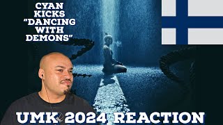 🇫🇮 UMK 2024  Cyan Kicks quotDancing with Demonsquot REACTION 🇫🇮 [upl. by Moreen]