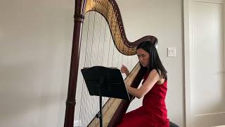 Harpist Natalie Man  Christmas Music Sampler Harp [upl. by Sabir847]