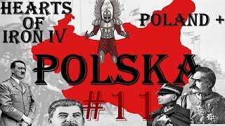 HEARTS OF IRON 4  POLAND   POLSKA 11 GRANICA JEST TUTAJ [upl. by Verne37]